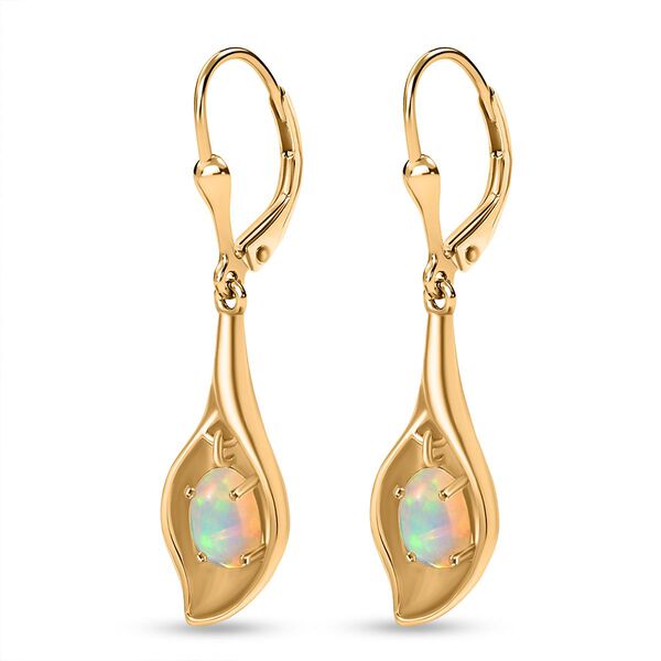 D'Joy AA natürliche, äthiopische Welo Opal Ohrringe - 1,13 ct. image number 3