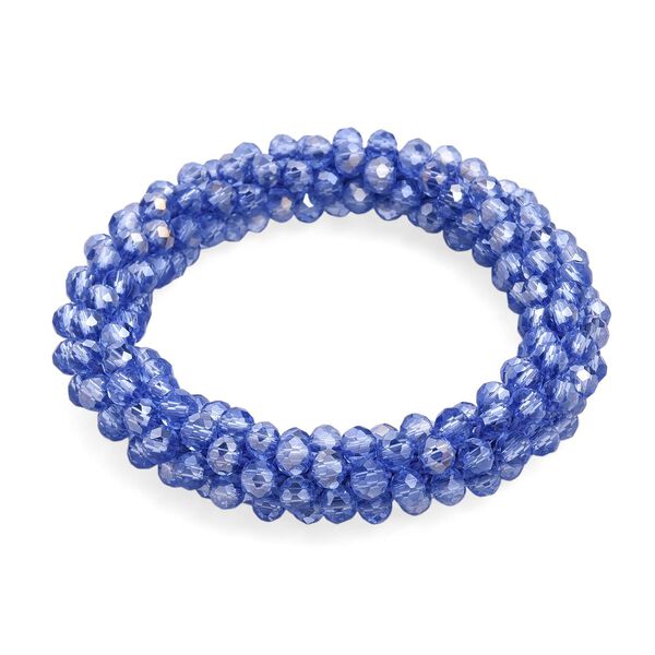 Blaues Kristall Schmuckset image number 8