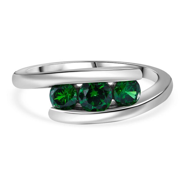 Gr&uuml;ner Zirkonia-Ring - 1,67 ct.