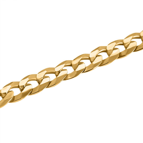 Panzerkette 56 cm in 925 Silber vergoldet image number 2