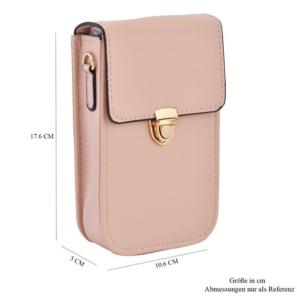 Crossbody Tasche mit RFID Schutz, Rosa image number 7