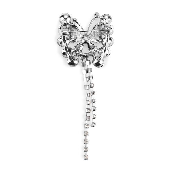 Mehrfarbiger Kristall Brosche image number 5