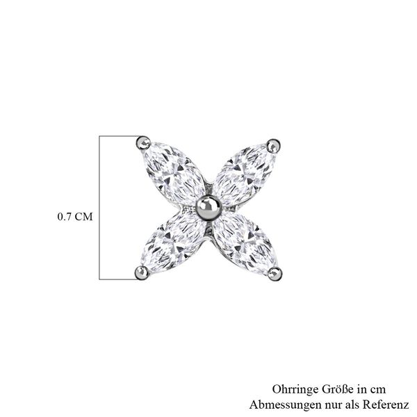 Moissanit Ohrringe- 0,56 ct. image number 6