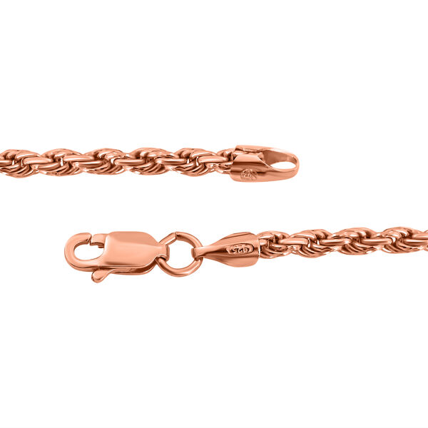 925 Silber ros&eacute;vergoldet Armband ca. 18 cm ca. 13,01g image number 2