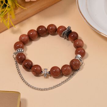 Gold Sandstein  flexibles Armband - 174,15 ct.