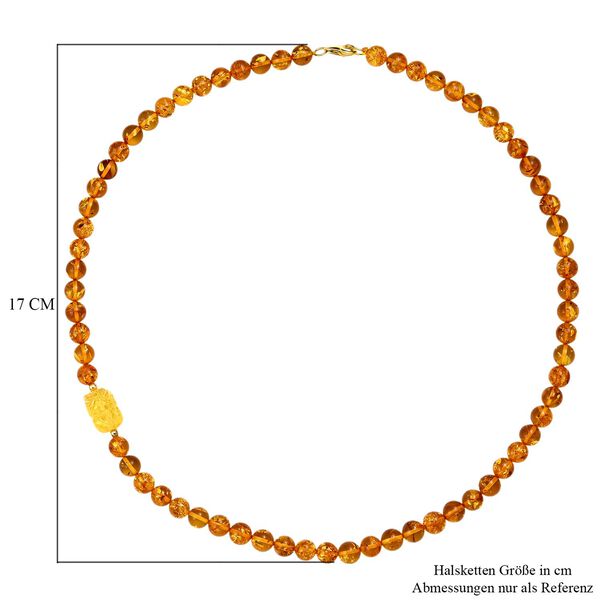 D'Joy Bernstein Halskette ca. 50 cm 925 Silber vergoldet image number 6