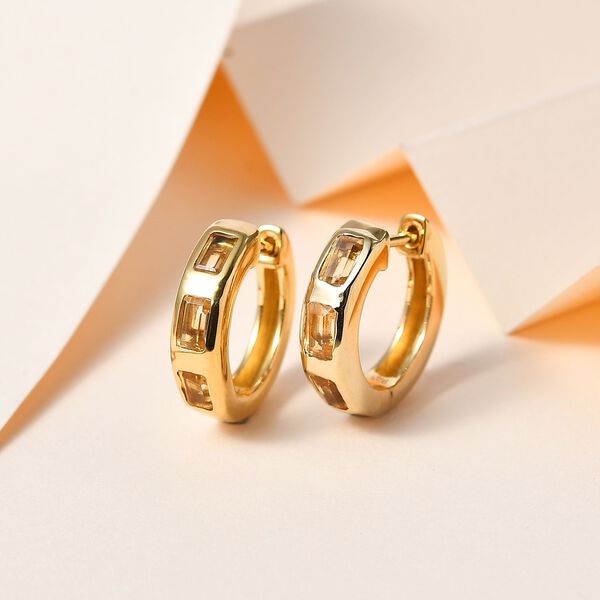 Citrin Ohrringe - 1,76 ct. image number 2