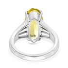 AAA Ouro Verde-Quarz Ring Edelstahl (Größe 18.00) ca. 4,17 ct image number 5