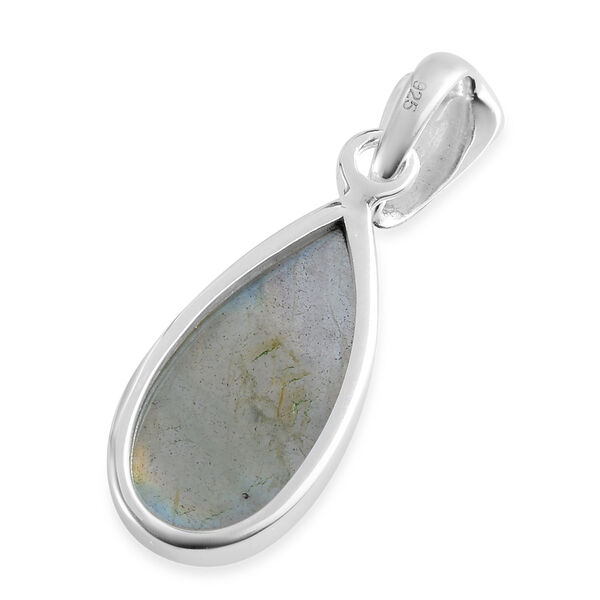 Labradorit-Anh&auml;nger, 925 Silber ca. 7,83 ct image number 5