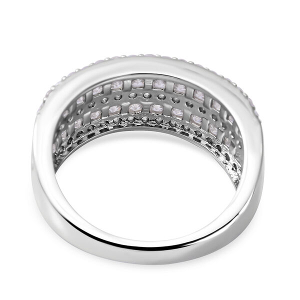 Lustro Stella - Wei&szlig;er Zirkonia-Ring, 925 Silber rhodiniert  ca. 2,91 ct image number 4