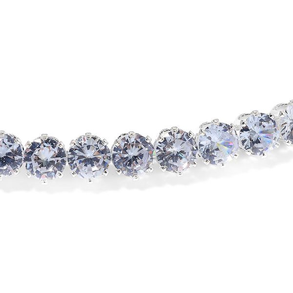 Wei&szlig;er Zirkonia Schmuckset Nickelfreies Messing image number 4