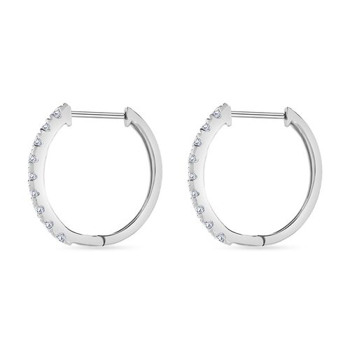 LUXURIANT DIAMOND- SI GH Labor Diamant Ohrringe, 925 Silber platiniert - 1 ct. image number 4