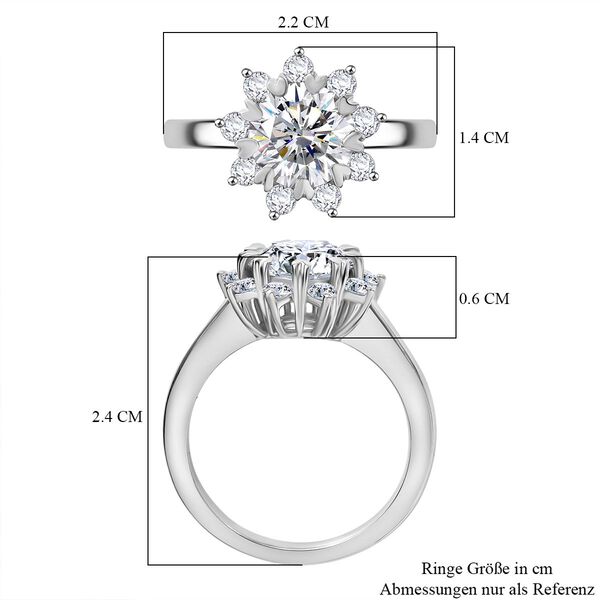 J Francis gefertigt mit SWAROVSKI- Swarovski Zirkonia Ring image number 7