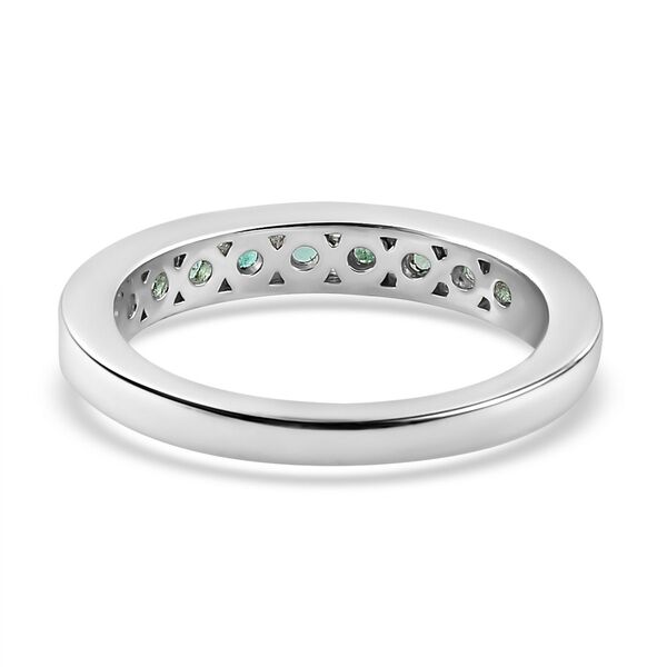 Kagem sambischer Smaragd-Ring, 925 Silber rhodiniert - 0,73 ct. image number 6