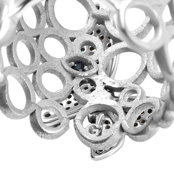 GP Trionfo Kollektion - Multi Diamant und Kanchanaburi blauer Saphir Ring - 0,54 ct. image number 6