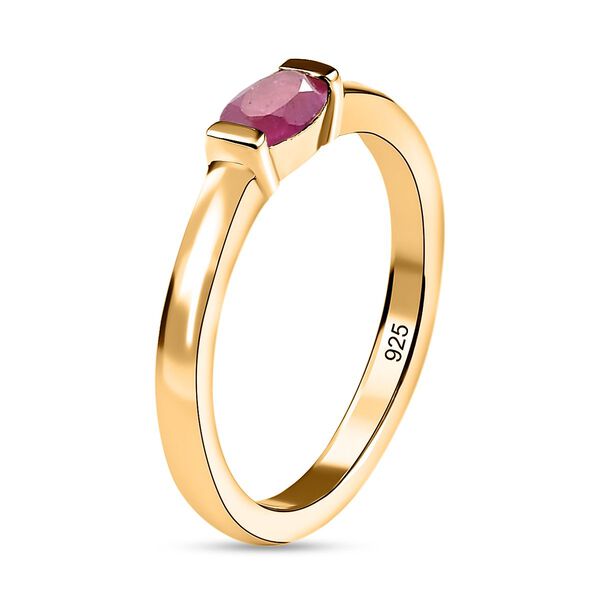 Afrikanischer Rubin Ring, ca. 0,65 ct. image number 5