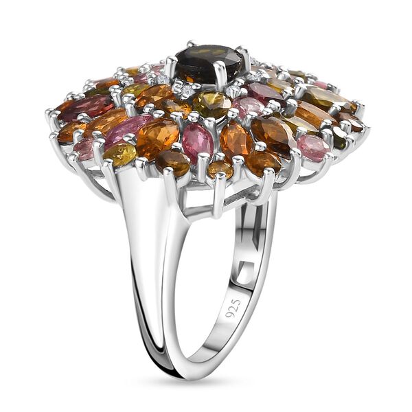 AA mehrfarbiger Turmalin Ring, ca. 6,04 ct. image number 5