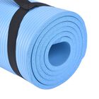 SOUL SMART - NBR Yoga-Matte mit Riemen, feuchtigkeitsbeständig, 188x61cm, hellblau image number 5