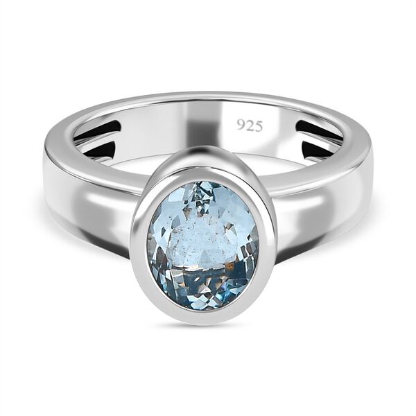 AAA Espirito Santo Aquamarin Ring, ca. 1.36 ct image number 0