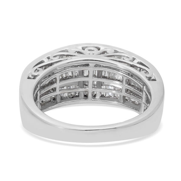 Diamant Ring, Anh&auml;nger 925 Platin-&Uuml;berzug image number 8