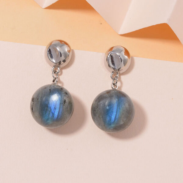 Labradorit Ohrringe - 56 ct. image number 2