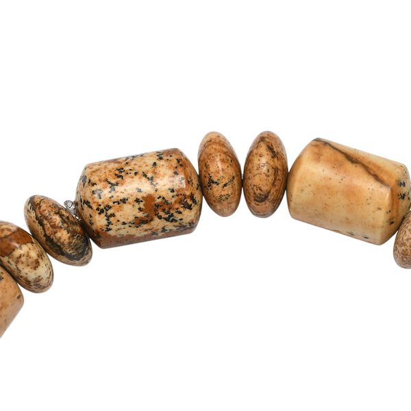 Flexibles Bild Jaspis Armband - 120 ct. image number 4