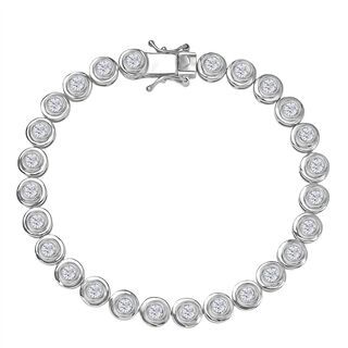 LUXURIANT DIAMOND - Lab Grown Diamant SI-GH Armband ca. 19 cm 925 Silber rhodiniert ca. 4.00 ct