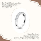Forever Half Eternity Diamant Ring - 0,25 ct. image number 9