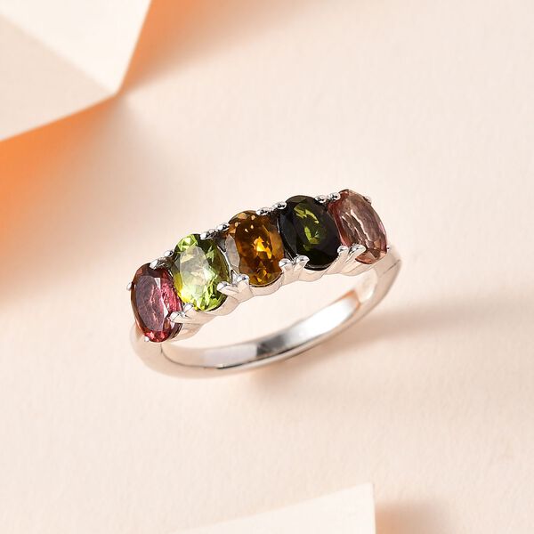 Mehrfarbiger Turmalin-Ring - 2,13 ct. image number 2