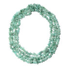 Grüner Aventurin endlose Halskette ca. 255 cm ca. 1056,85 ct