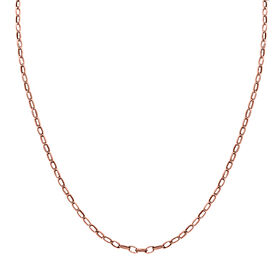 925 Silber rosévergoldet Kette ca. 75 cm ca. 11,68g