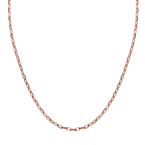 925 Silber rosévergoldet Kette ca. 75 cm ca. 11,68g image number 0