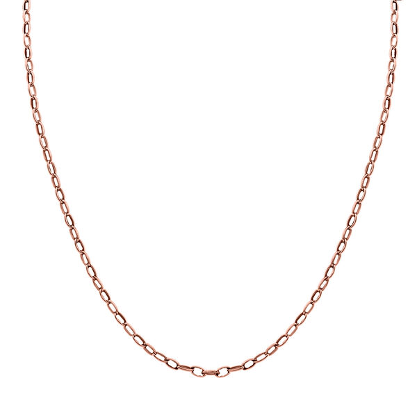 925 Silber rosévergoldet Kette ca. 75 cm ca. 11,68g image number 0