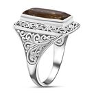 Royal bali - Citrin Ring, 925 Silber (Größe 16.00) ca. 7.93 ct image number 3