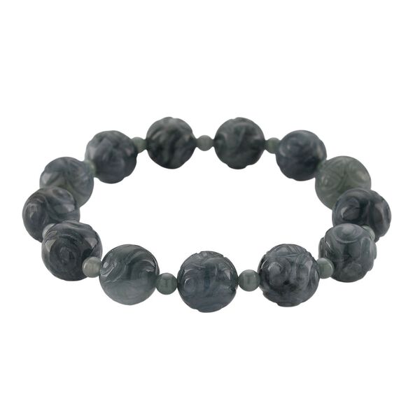 Natürlicher Olmek Jadeit Armband Flexibles cm ca. 180.00 ct image number 0