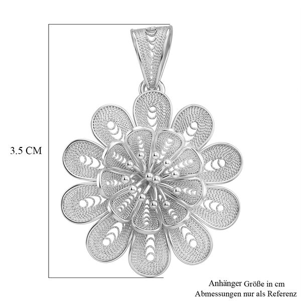 Royal Bali Tarakashi 925 Silber Anh&auml;nger 3,81g image number 6