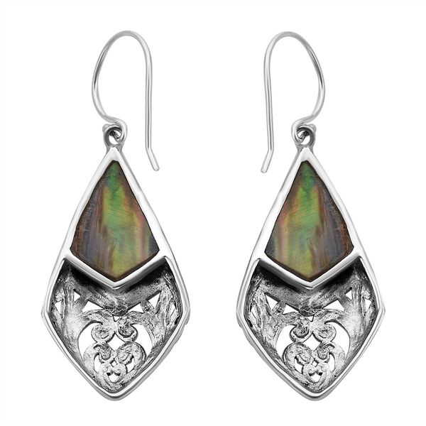 Royal Bali Kollektion- Abalone Muschel Ohrringe- 20.10 ct. image number 4