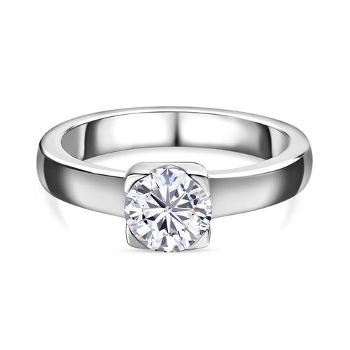Moissanit Ring - 0,73 ct. image number 0