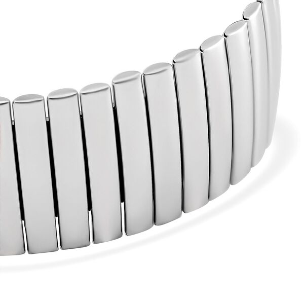 Flexibles Armband in Silberton image number 3