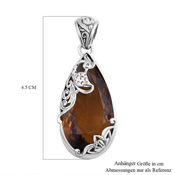 Citrin Anh&auml;nger 925 Silber ca. 27,89 ct. image number 5