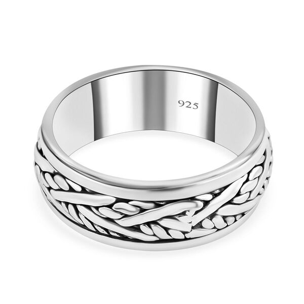 925 Silber Ringe (Gr&ouml;&szlig;e 21.00) ca. 7,70g image number 4