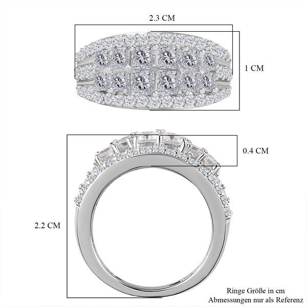 Moissanit Ring- 2,17 ct. image number 7