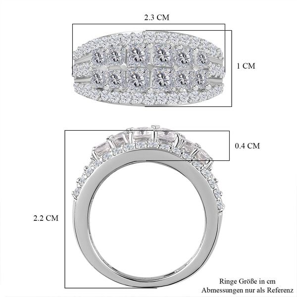 Moissanit Ring- 2,17 ct. image number 7