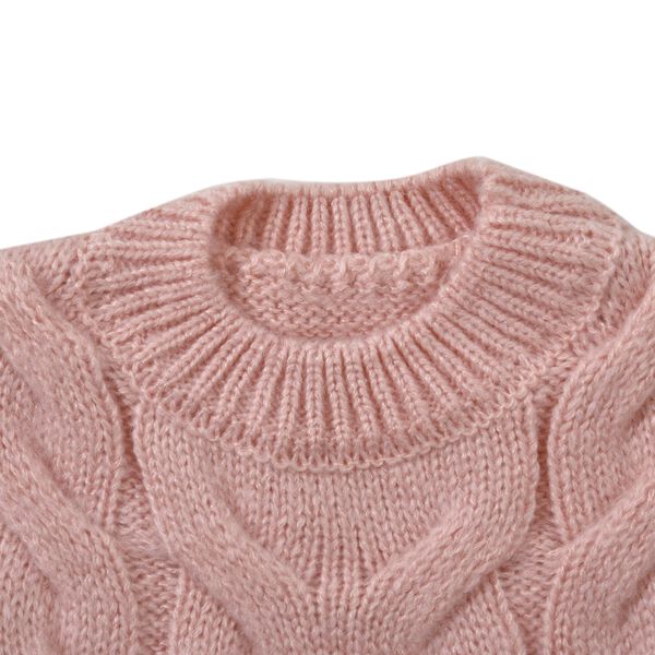 LA MAREY - Crewneck Pullover, S-L, Rosa image number 2