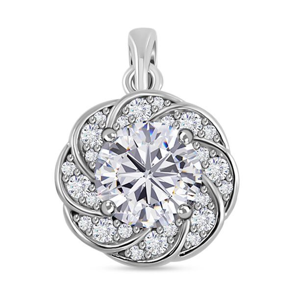 Moissanit Anh&auml;nger - 1,66 ct.