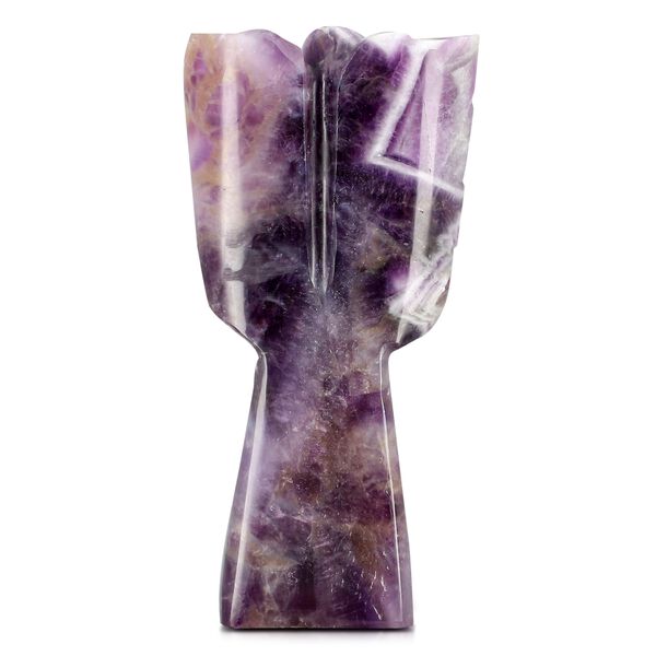 3er-Amethyst-Set – Engel, Kreuzanhänger und Armband image number 5