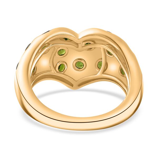 Natürlicher Chromdiopsid-Ring - 1,25 ct. image number 6