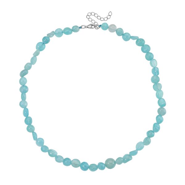 Amazonit Halskette, 45+5cm - 182,50 ct. image number 3