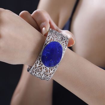 Lapislazuli Armreif, 19 cm - 73 ct.