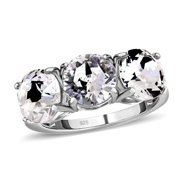 Weißer Kristall-Ring - 3,58 ct. image number 4